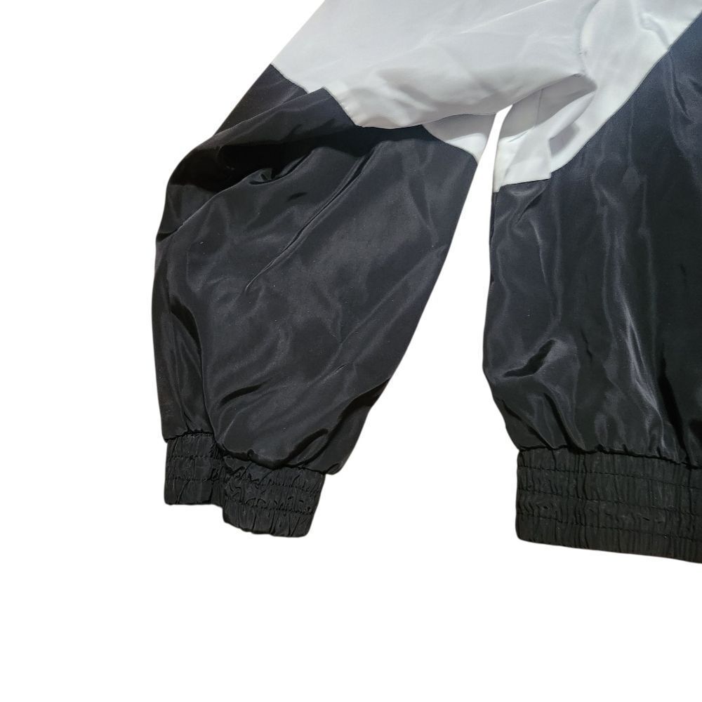 New Look Sport Windbreaker Plus Size 3X Maroon Black White Full Zip Jacket - Picture 2 of 9